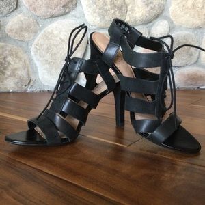 ✔️ Franco Sarto Quinton Lace Up Sandals Woman’s Size 7.5